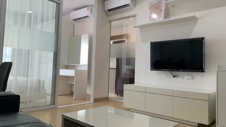 For rent: Supalai Veranda Ramkhamhaeng, 17th floor, fully furnished, ready to move in. Book now!