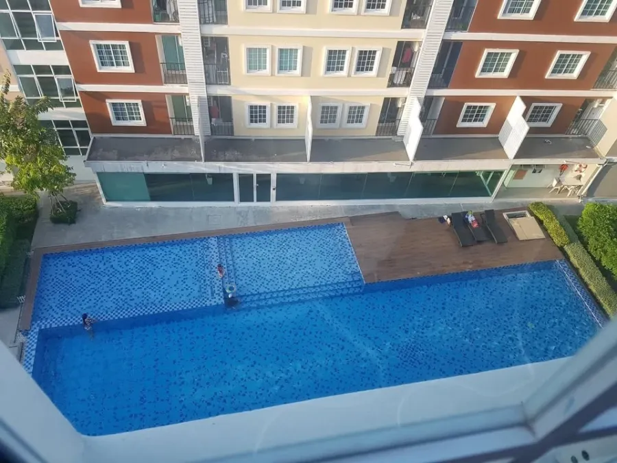 ขาย Tulip Square อ้อมน้อย วิวสระว่ายน้ำ บรรยากาศดี ห้องตกแต่งแล้ว พร้อมเข้าอยู่