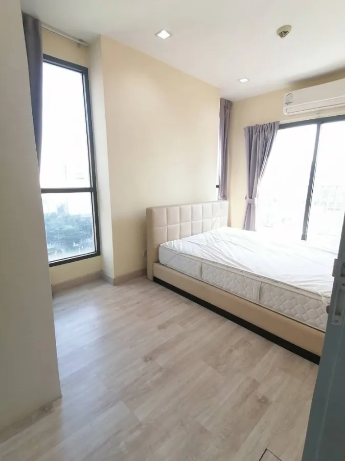 Condo for rent, Ideo Mobi Rama 9, ready to move in, 2 bedrooms, 2 bathrooms, near BTS, don't miss it