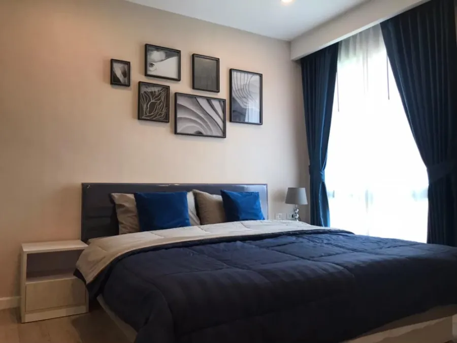 ให้เช่า Seven Seas Condo Jomtien ชั้น 3 วิวสระ ตกแต่งอย่างดี เตียงนอนใหญ่นอนสบาย ดีแบบนี้ห้ามพลาด