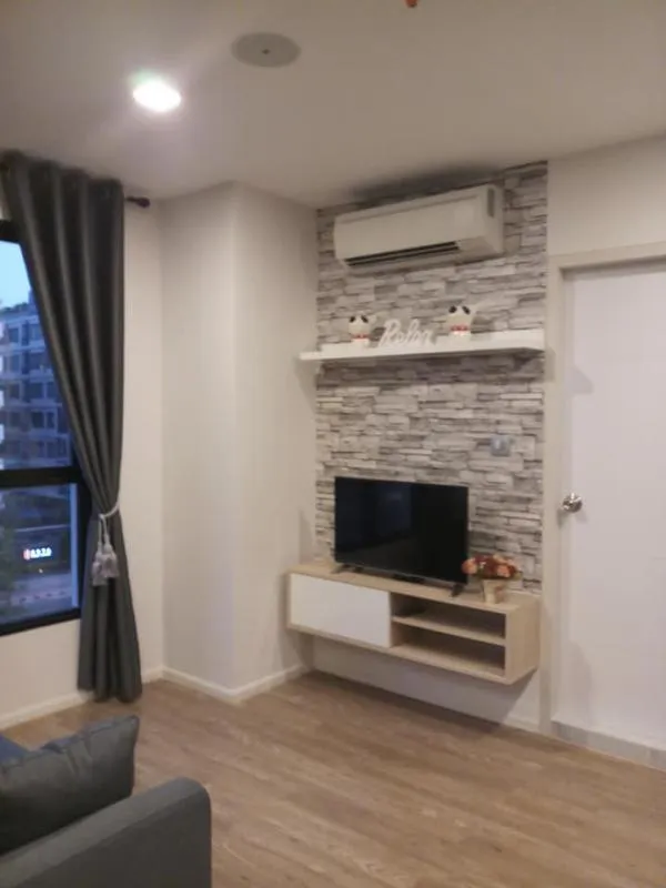 For rent Episode Phaholyothin Sapanmai, beautiful room, adjustable sofa bed, super new room, garden view, ready to move in. Don't wait.