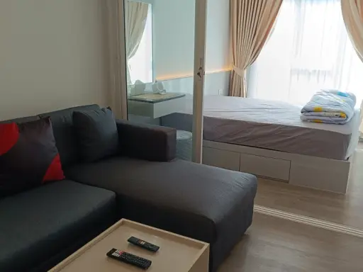 For rent: Regent Home Bangna, ready to move in, fully furnished, high floor, reserve now.