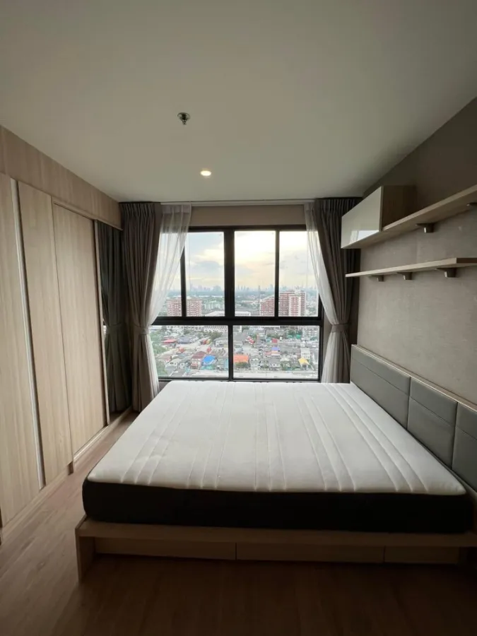 Sell / Rent Condo Ideo O2 Bang Krachao View Complete with electrical appliances, near the train station, very convenient to travel
