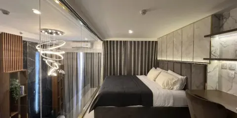ให้เช่า Knightsbridge Prime Sathorn ชั้นสูงมาก ตกแต่งบิวท์อินสวยทั้งห้อง วิวสวย ไม่ถูกบัง จองเลย