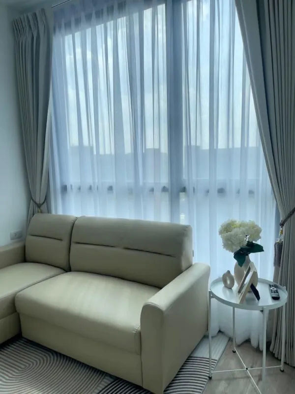 ให้เช่า เดอะ ริช พระราม 9-ศรีนครินทร์ ห้องตกแต่งสวย สไตล์ Minimal น่าอยู่ขนาดนี้ ไม่จองพลาดมาก