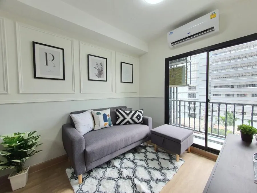 ขาย 624 คอนโดเลต รัชดา 36 ชั้น 6 ลมดี วิวเมือง ห้องแต่งใหม่ สไตล์ Modern หรูหรา น่าอยู่สุดๆ
