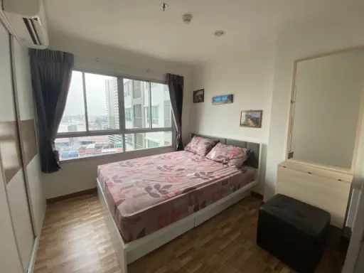 Condo for rent, Lumpini Park Pinklao, beautiful room, newly renovated, ready to move in, convenient to travel, don't miss it!