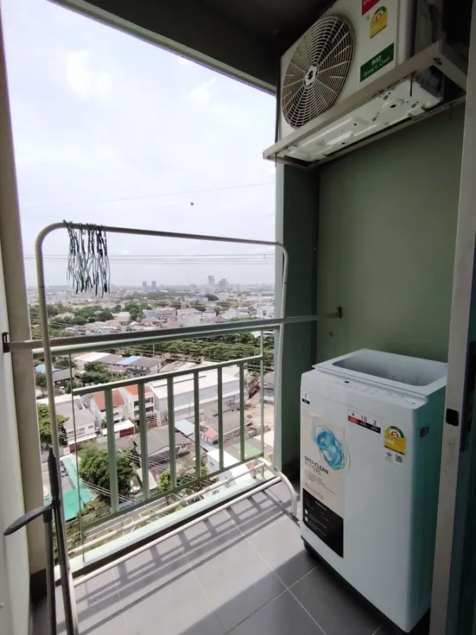 For rent Lumpini Ville Prachachuen - Phongphet 2 rooms ready to move in, high floor, fully furnished, affordable price. Good like this, if you don't b