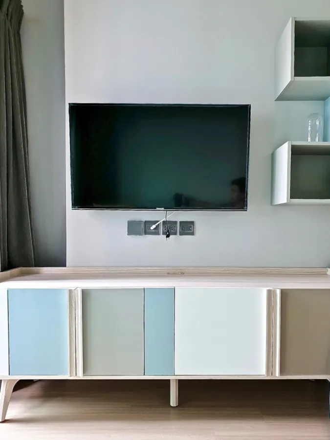 Condo for rent or sale, Lumpini Suite Phetchaburi - Makkasan, nice decorated room, 34th floor, good view, cheap price, hurry to buy