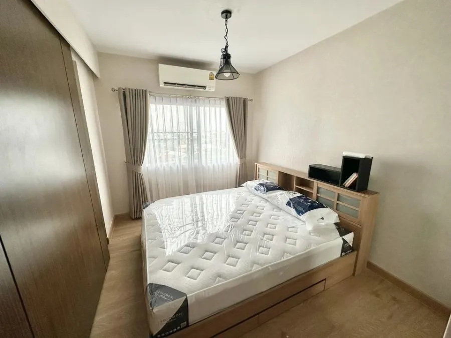 For rent, A Space Sukhumvit 77, 8th floor, beautiful view, fully furnished, ready to move in. Book now, don't miss it.