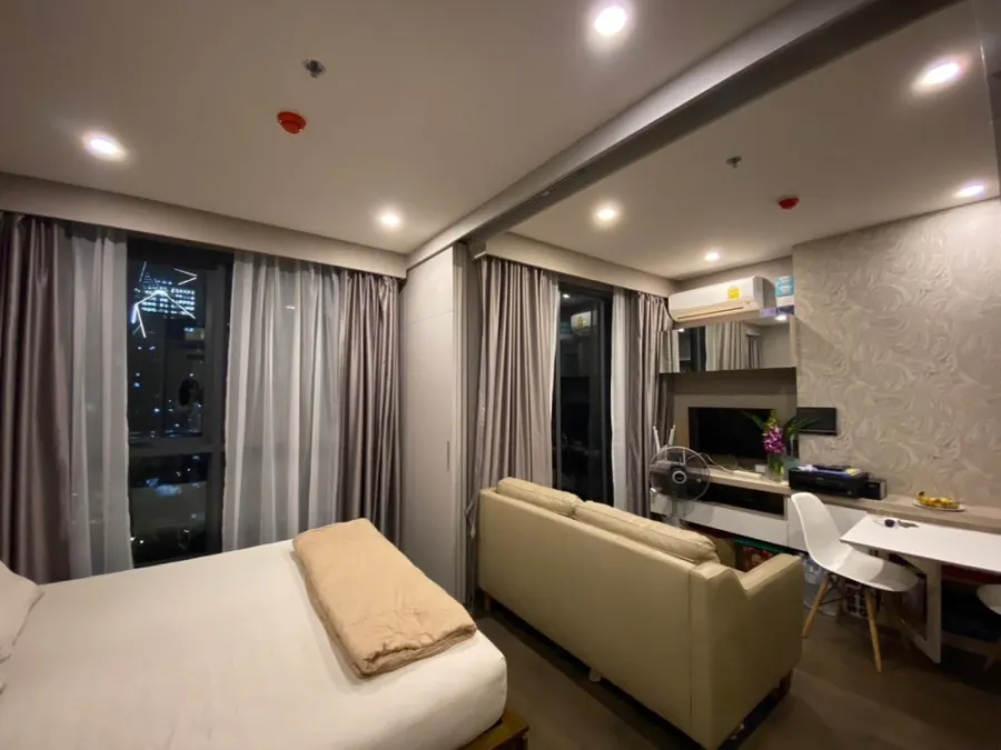 ขาย คอนโด IdeoQ Siam-Ratchathewi ห้องน่าอยู่ ขนาดกำลังดี เครื่องใช้ไฟฟ้าครบ วิวปัง รีบจองเลยจ้า