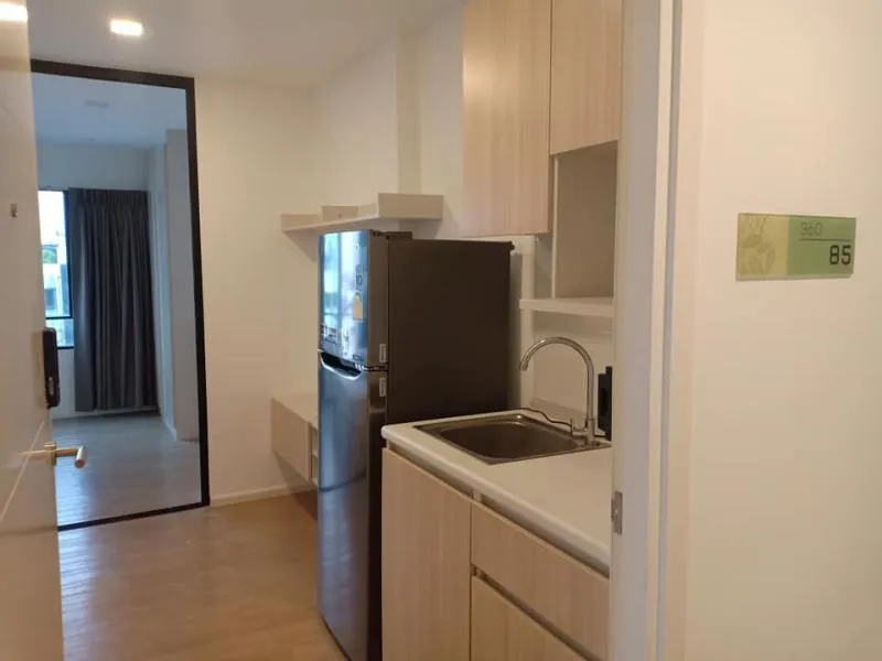 Wynn Condo Ladprao Chockchai 4 ห้องเพิ่งว่างสดๆ ผ่านทำความสะอาดอย่างดี เฟอร์ครบพร้อมอยู่