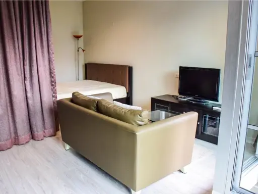 For rent: AP City Smart Sukhumvit 18, studio room, 40 sq m, 6th floor, good view, beautiful room, ready to move in, must book. images
