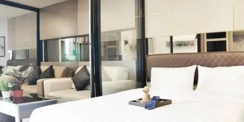 ขาย The Indeed Condo Amata ชั้น 8 ห้องน่าอยู่ มาพร้อมการตกแต่งที่ครบครัน จองเลยจ้า
