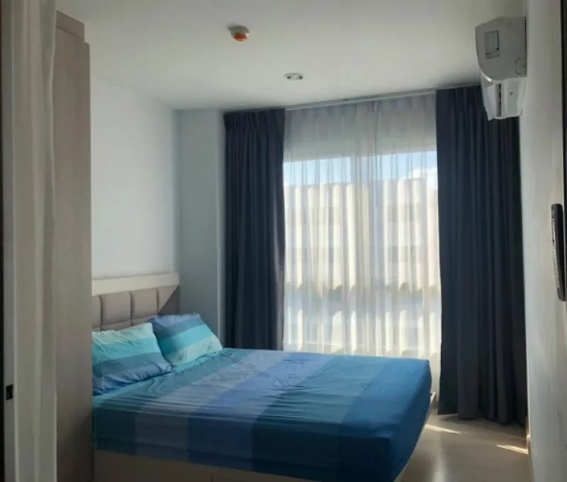 Condo for rent, The Kith Plus Sukhumvit 113, 6th floor, corner room, can move in