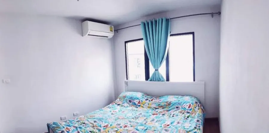 For rent รีเจ้นท์ โฮม 18 แจ้งวัฒนะ-หลักสี่ กั้นห้องเป็นสัดส่วน แถมเฟอร์ครบ ลากกระเป๋าเข้าอยู่ได้เลย