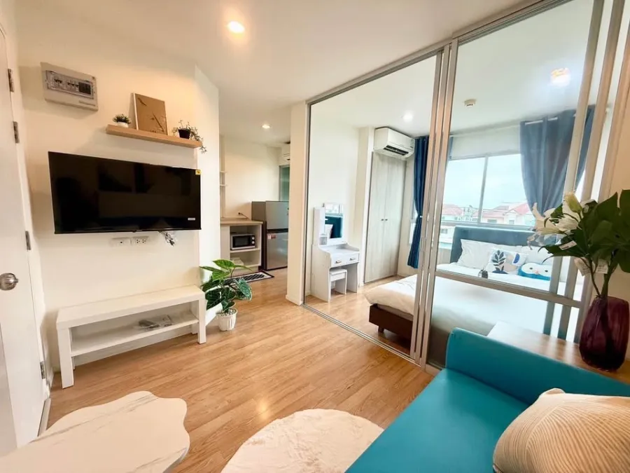 For sale, for rent, Lumpini Ville On Nut-Pattanakarn, good location, complete with facilities, hurry and book now!