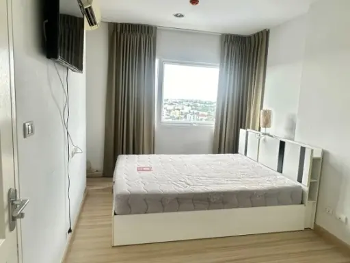For rent: Bangkok Horizon Ratchada-Tha Phra, white room, comfortable to the eyes, fully decorated, ready to move in, very good price, hurry and book n images