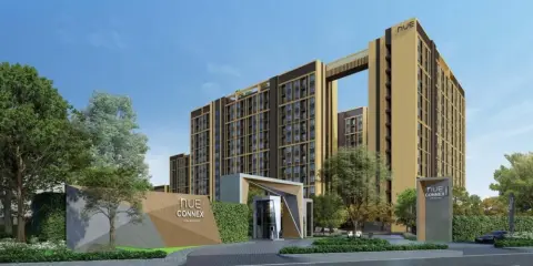 ขายดาวน์ Nue Connex Condo Don Mueang ห้องหัวมุมดีมาก ไม่ติดห้องอื่น เป็นห้องทิศเหนือ ไม่ร้อน รีบย้าย