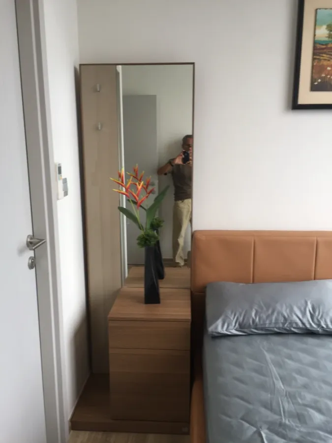 For sale, for rent!! Condo The Line Chatuchak-Mo Chit, 19th floor, fully furnished, just bring your bags and move in. Don't miss out!!