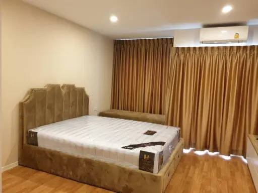 Condo for rent, Lumpini Ville Phatthanakan-Srinakarin, high floor, beautiful view, well decorated, ready to move in. Don't miss it!!