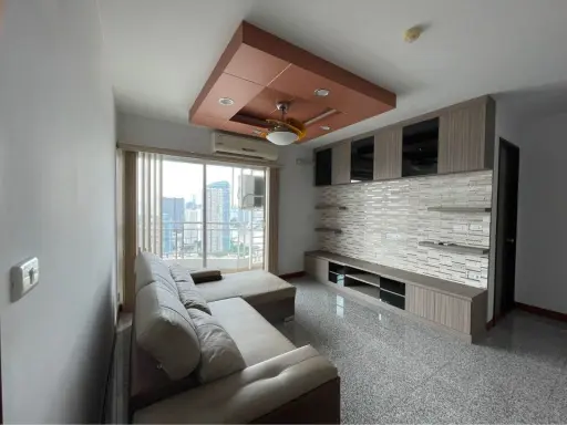 For rent: Supalai River Resort, 41st floor, highest floor, next to the Chao Phraya River, Sathorn city view, magnificent view, must book. images
