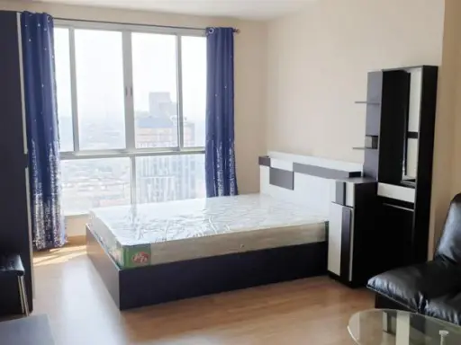 For rent คอนโด เดอะ ทรี บางโพ สเตชั่น ห้อง Studio ชั้งสูง วิวแม่น้ำเจ้าพระยา รคาดีมาก ห้ามพลาดจ้า