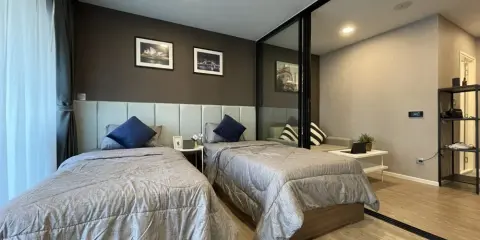 ให้เช่าคอนโด Kave town space ห้องมุมสูง กว้างใหญ่ โปร่งสบาย วิวสวนมองสีเขียวสบายตา ห้องเย็นสบาย ไม่โดนแดด จองเลย