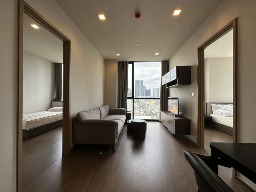 ให้เช่า The Line Sukhumvit 71 ชั้น 7 ห้องกว้าง ห้องนอนได้วิวสวยมาก ตกแต่งสุดปัง จองก่อนได้ก่อนจร้า
