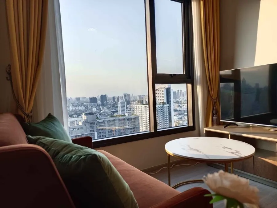 ให้เช่า คอนโด Life Asoke Hype ชั้นสูง วิวเมืองสุดแจ่ม ห้อง STUDIO ตกแต่งพร้อมอยู่ รีบจองเลยจร้า