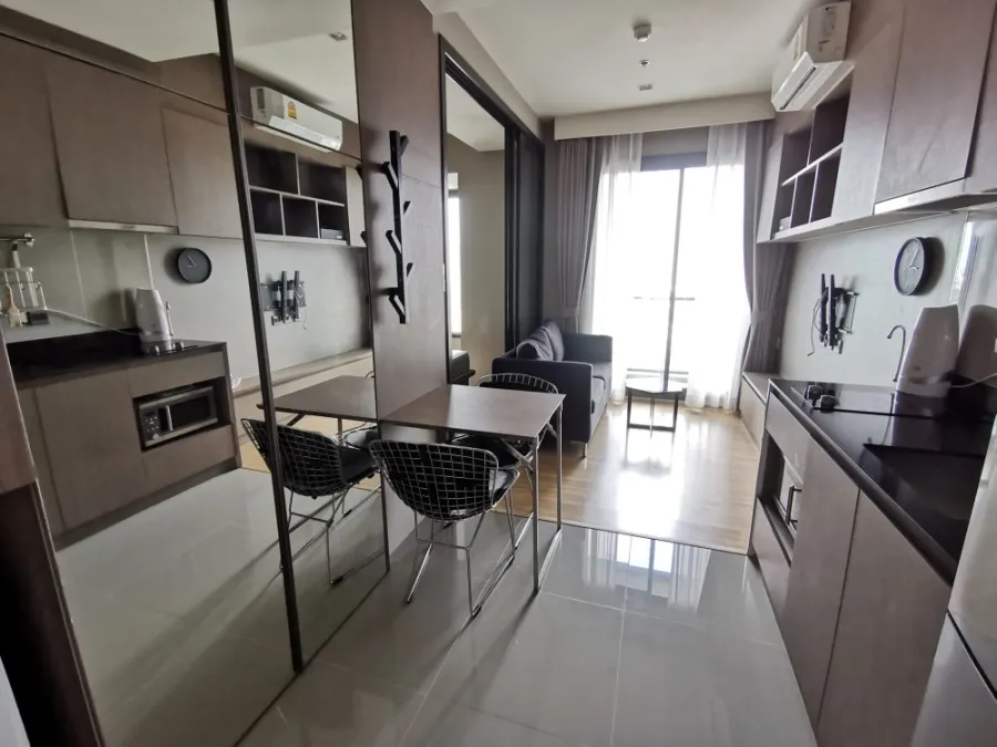 Condo for sale, M Chatuchak, decorated room, built-in, very beautiful, very livable, everything is complete, pets can be accommodated, hurry to reserv