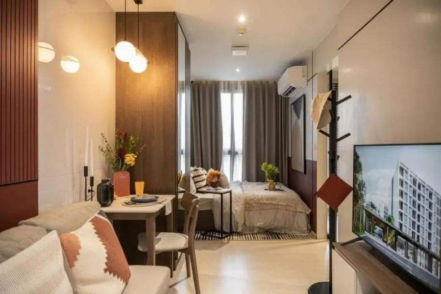 Selling down payment New Cross Khu Khot Station, Building B, 7th floor, very livable. If interested, hurry and reserve it quickly. Don't miss it.