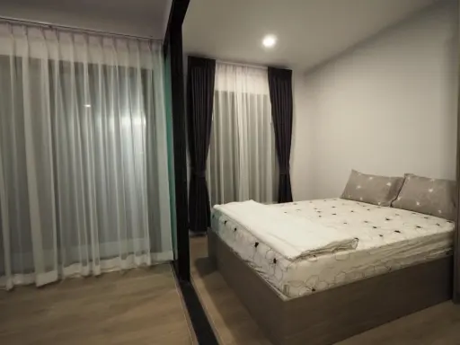 Condo for rent, Notting Hill, Sukhumvit 105, fully furnished, ready to move in, near the train station