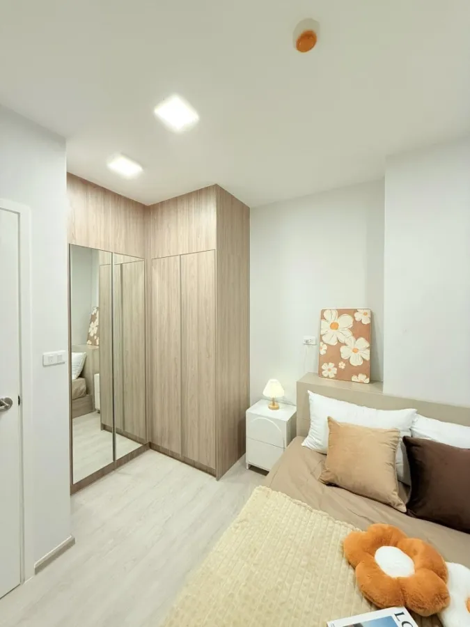 ขาย ให้เช่า Plum Condo Sukhumvit 62 แบบ 2 ห้องนอน 1 ห้องน้ำ พร้อมเครื่องใช้ไฟฟ้าครบ จองก่อนได้ก่อน