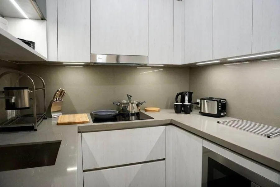 For rent, Mieler Sukhumvit 40, spacious room, feels like home. Well decorated If you can't make a reservation, hurry up.