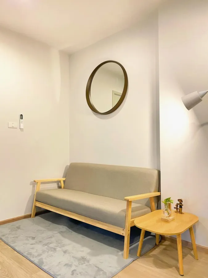ขาย Hi condo Chaengwattana 19 ห้องตกแต่งสไตล์ญี่ปุ่น เฟอร์นิเจอร์และเครื่องใช้ไฟฟ้าครบ รีบจองเลยจ้า