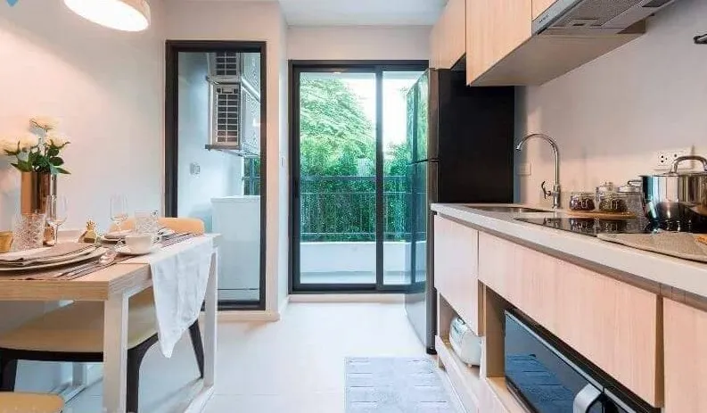 ขายดาวน์ The Nest สุขุมวิท64 ขนาด 28 ตร.ม. ชั้น7 วิวสวน เดินทางสะดวกใกล้ bts ทางด่วน ให้ไว ช้าอด