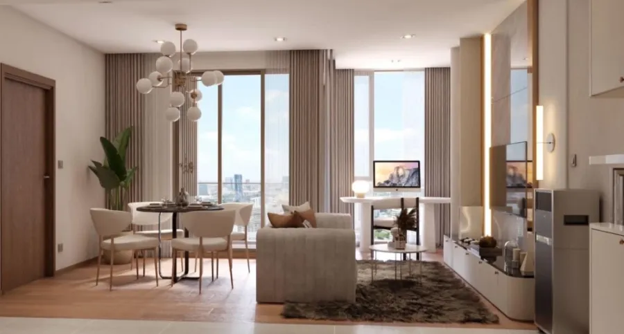 ✨ Urgent rental! Luxury pet-friendly condo, Via Sukhumvit 61, near BTS Ekkamai. 1 bedroom, 1 bathroom, 52.5 sq m, 2nd floor. Spacious and private room