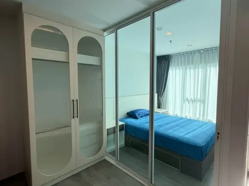 For rent: Regent Home Bangna, ready to move in, high floor, hurry and reserve now, fully furnished.