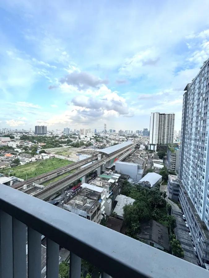 Condo for sale, Aspire Ratchada-Wong Sawang, ready to move in, 16th floor, high view, reasonable price, come reserve before you miss your chance.