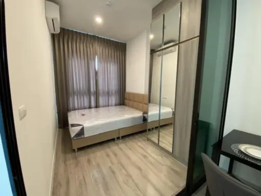 Condo for rent/sale, Knightsbridge Collage Ramkhamhaeng, very new room, fully furnished, suitable for investment or living by yourself. Don't miss it.