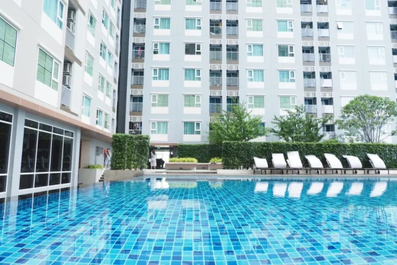 ขาย Aspire Erawan ห้องกว้างมีพื้นที่ใช้สอยเยอะ ทำเลดี เห็นวิวสระว่ายน้ำ ไม่จองไหวหรอ