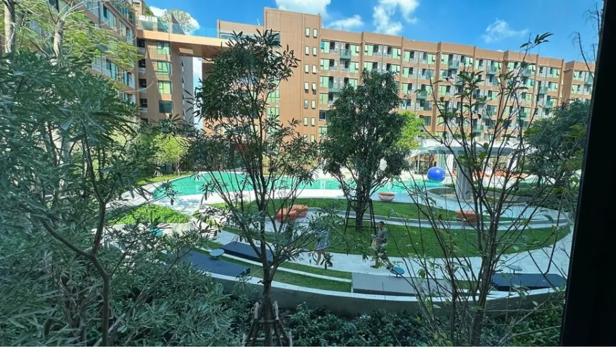 ให้เช่า Kave Town Colony ห้องสวย น่าอยู่ ตกแต่งอย่างดี วิวสวนสวย ไม่จองพลาดมาก ด่วนๆ