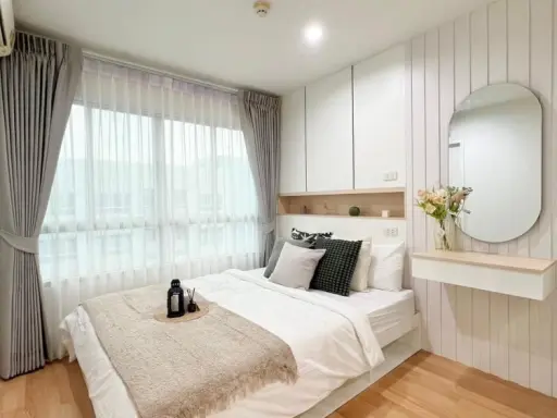 ขาย คอนโด Lumpini Mega City Bangna ห้องแต่งเรียบง่าย โทนขาว สบายตา ราคาสบายกระเป๋า รีบมาจอง images