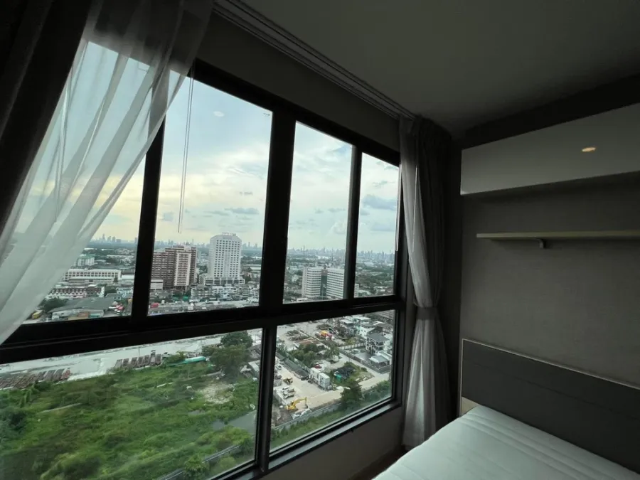 Sell / Rent Condo Ideo O2 Bang Krachao View Complete with electrical appliances, near the train station, very convenient to travel