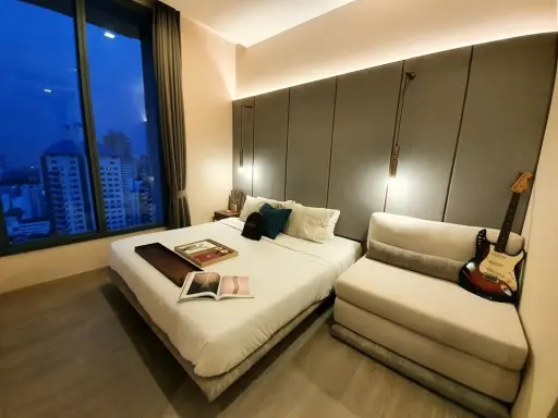 Condo for sale, rent The ESSE Asoke, high floor, beautiful view, privacy Fully furnished images