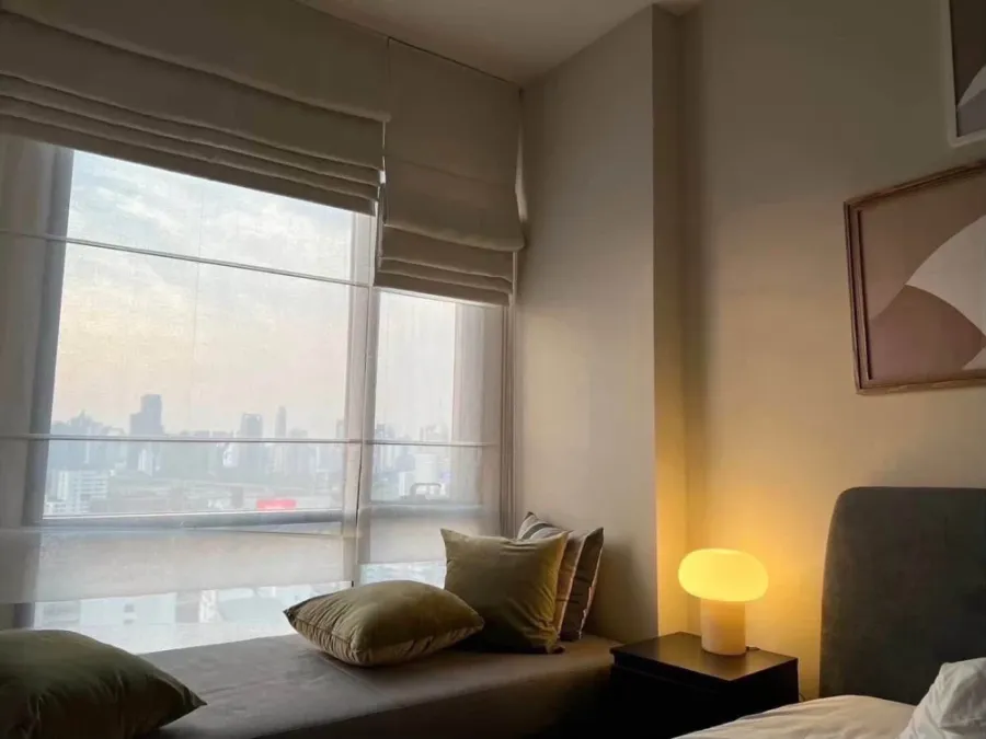 Condo for rent, Ideo mobi Rangnam, ready to move in, 21st floor, high floor with great view, full amenities. Book now, don't miss out!