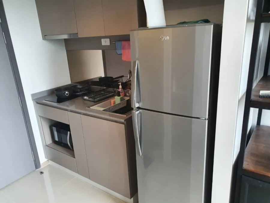 For sale, for rent, Condo Ideo New Rama 9, Duplex room, affordable price, come and reserve today, don't miss out.