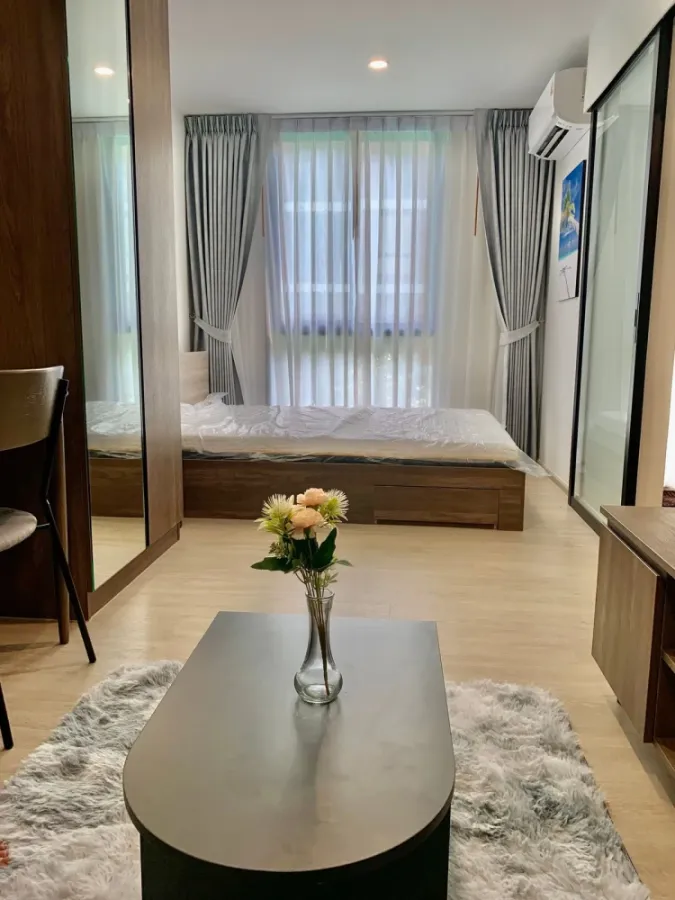 For rent: Nue Core Khu Khot Station, 2nd floor, fully furnished, very comfortable. Book now!