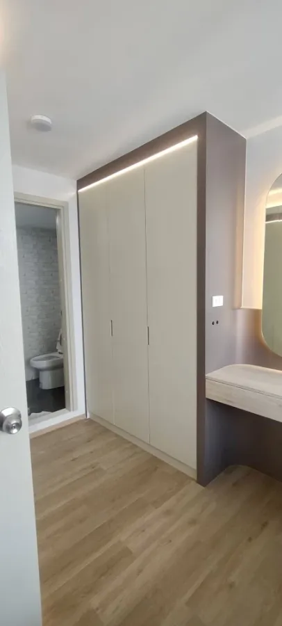 For rent!! Feel Condo Lat Phrao 122, 8th floor, Building A, beautiful room, fully furnished, ready to move in, don't miss it!!